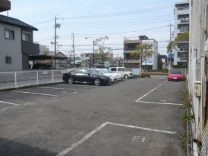 大垣不動産　駐車場物件　貸駐車場　大垣市神田町1丁目-72（神田町駐車場）